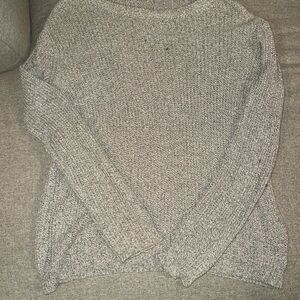 Brandy Melville Heather Gray Crew Neck Sweater
